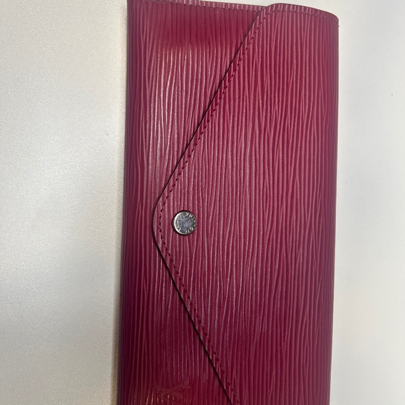 Louis Vuitton Dark Pink Epi Josephine Wallet - Picture 2 of 6